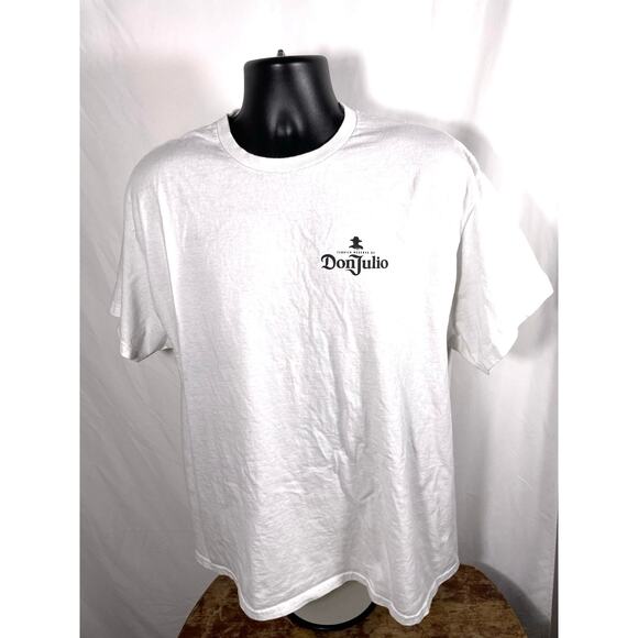 Don Julio Skull Graphic Promo T-Shirt White XL - Picture 1 of 7